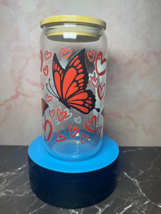 Butterflies with Hearts